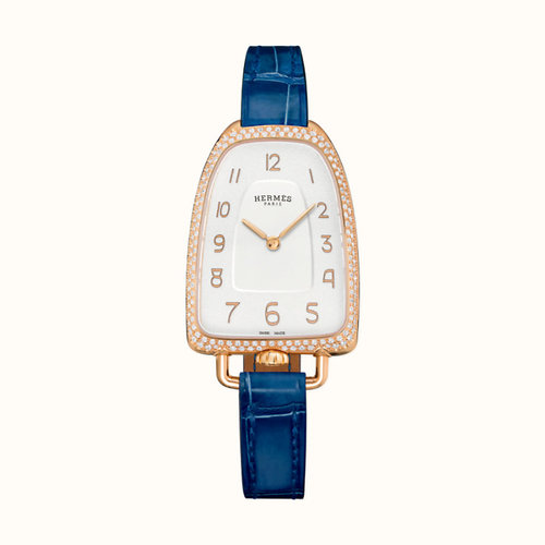 Galop d&#039;Hermes watch, 40.8 x 26 mm W047896WW00,야드로,영국찻잔