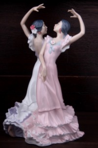 야드로 플라멩고 01005601 Lladro Ole Flamenco Couple 장식인형 피겨린 스페인인형,야드로,영국찻잔