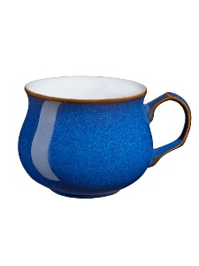 덴비 Denby Imperial Blue Tea / Coffee Cup &amp; Saucer,야드로,영국찻잔