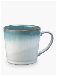 덴비 Denby Azure Haze Large Mug, Blue/Grey, 400ml,야드로,영국찻잔