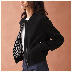 에르메스[Hermès] bomber jacket H0E4201DS0240 봄버 재킷,야드로,영국찻잔
