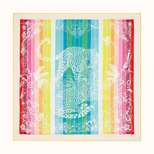 Jungle Love Rainbow scarf 90 H003369S 14,야드로,영국찻잔