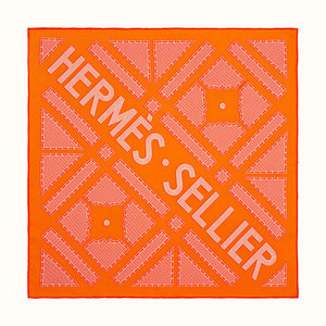 Hermes Sellier scarf 45 H892420S 07,야드로,영국찻잔