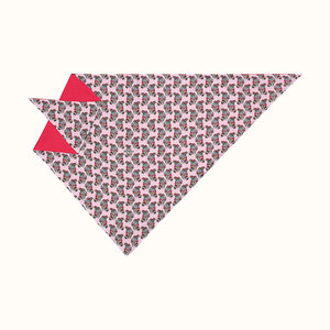Flore triangle scarf H883367S 03,야드로,영국찻잔