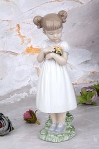 스페인야드로인형 도자기인형 01008021 엄마를 위한 꽃 장식인형lladro, 야드로
