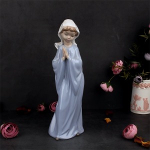 스페인도자기인형 야드로 나오 Nao 02000289 기도하는 소녀 장식인형 홈인테리어소품,야드로,영국찻잔